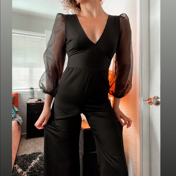 ⚡️TOPSHOP Organza Jumpsuit - Picture 1 of 16